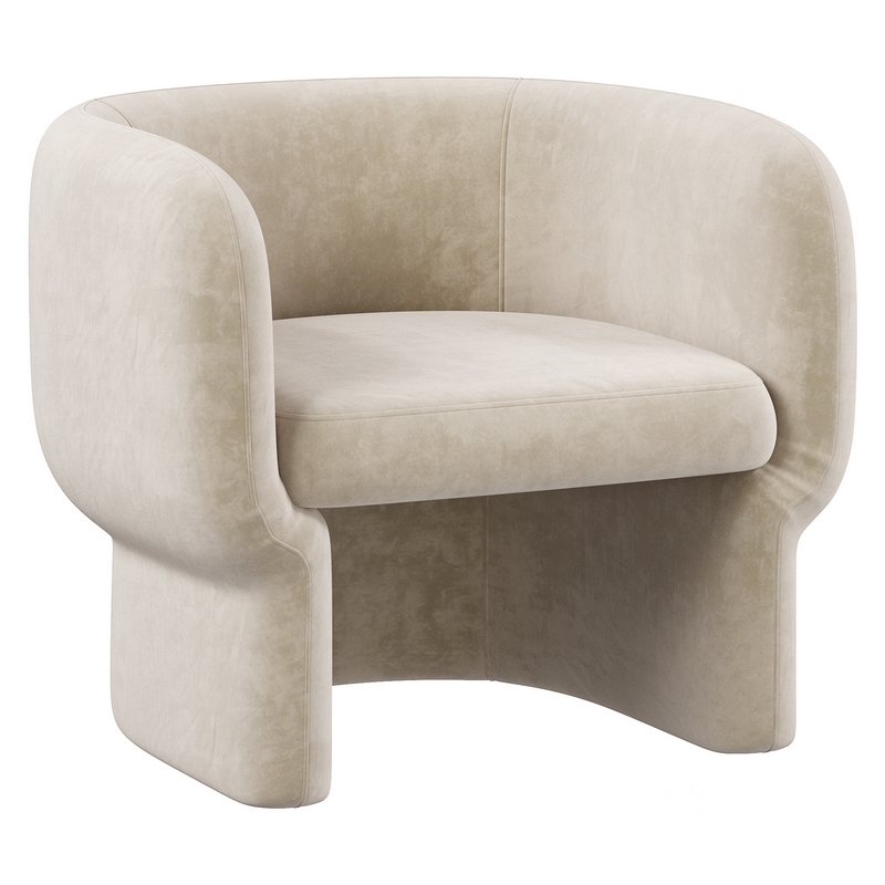 Cambry Upholstered Barrel Chair Image 4
