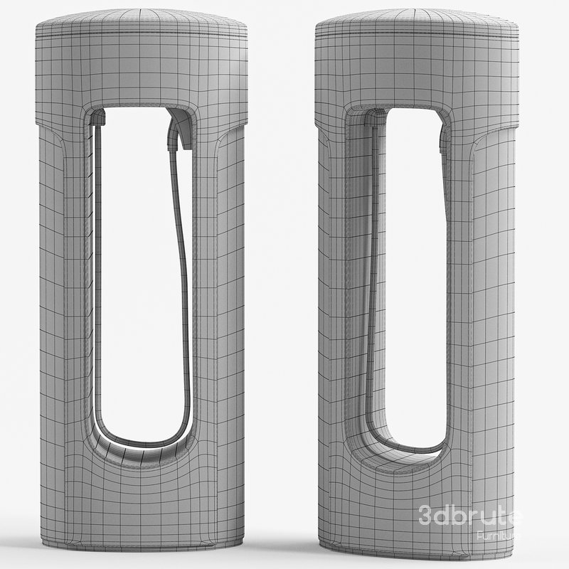 Tesla Electric Vehicle Charging Station Image 2