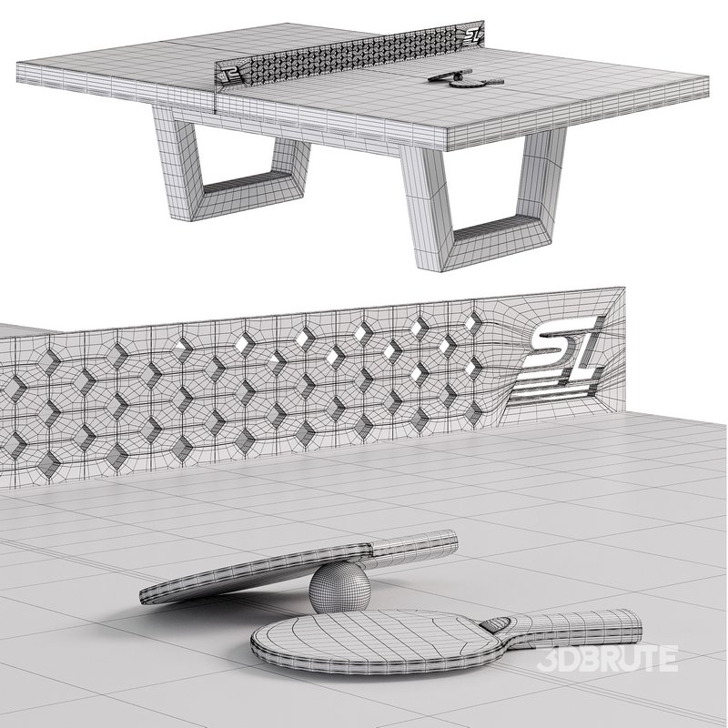 TENNIS TABLE CITY STRONG OUTDOOR By Xela Group Image 4
