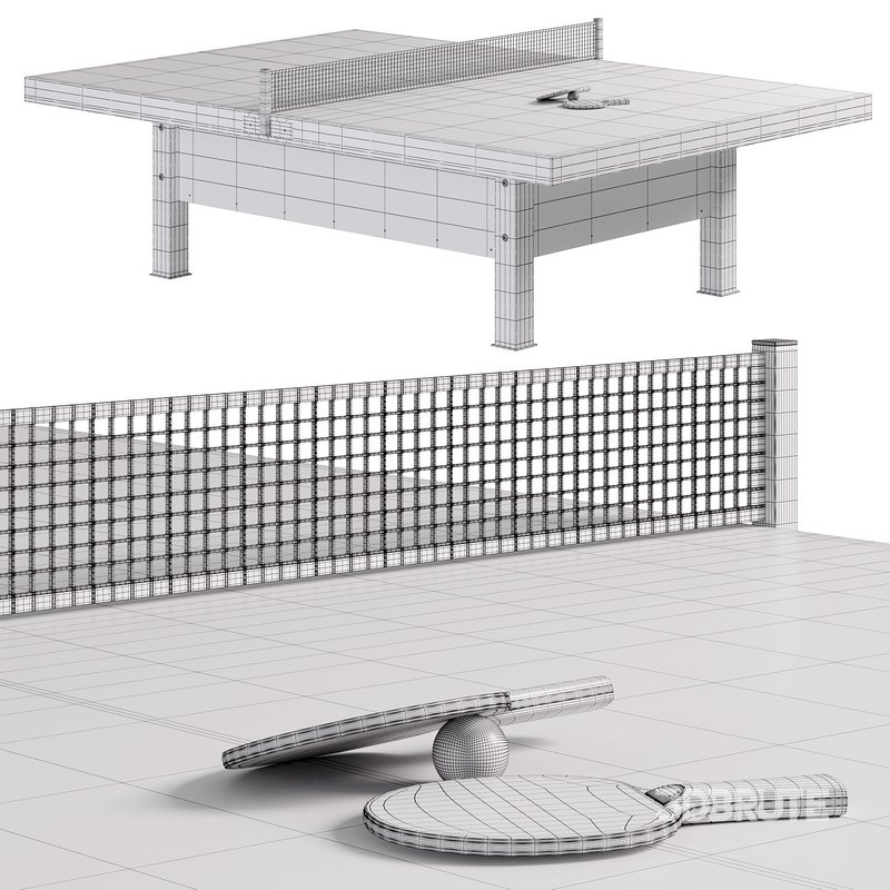 Tennis table City Power Outdoor by Air Gym Image 4