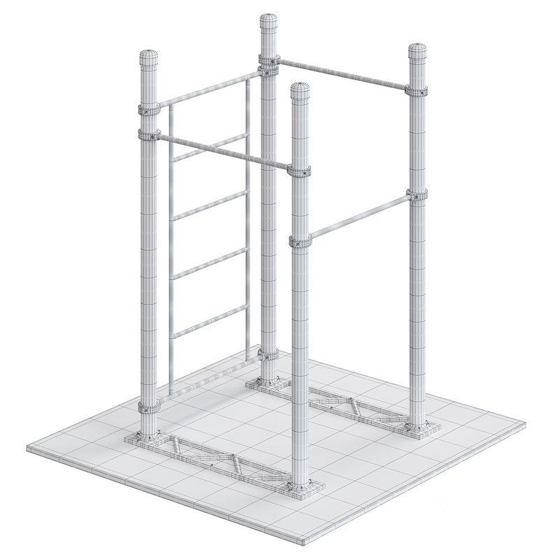 Swedish wall and 3 horizontal bars by Kenguru Image 4