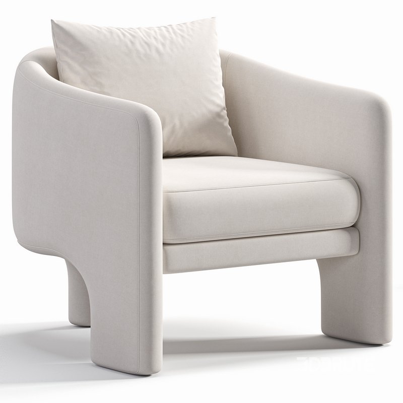 Upland Upholstered Armchair Image 5