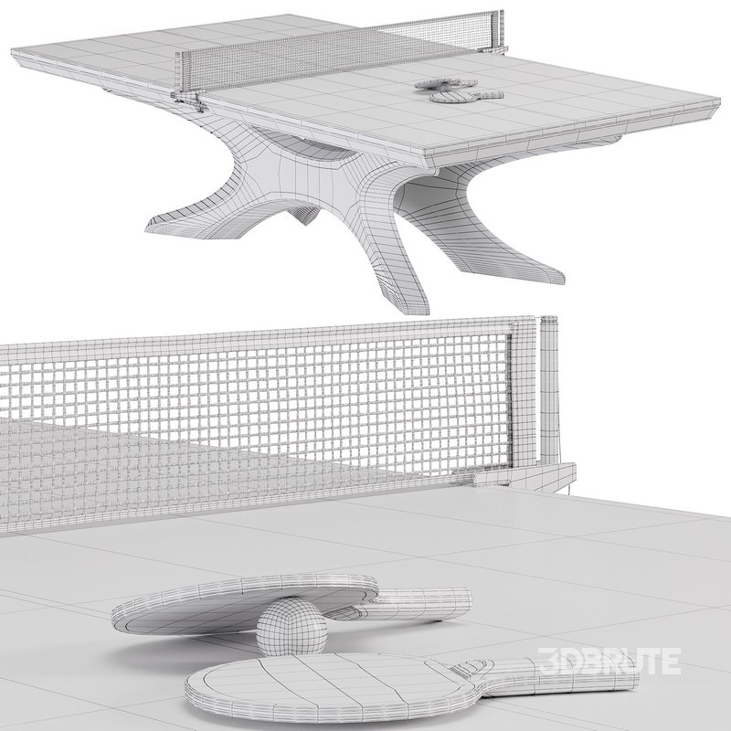 Professional tennis table SAN EI Infinity Rio by Billiardvip Image 6