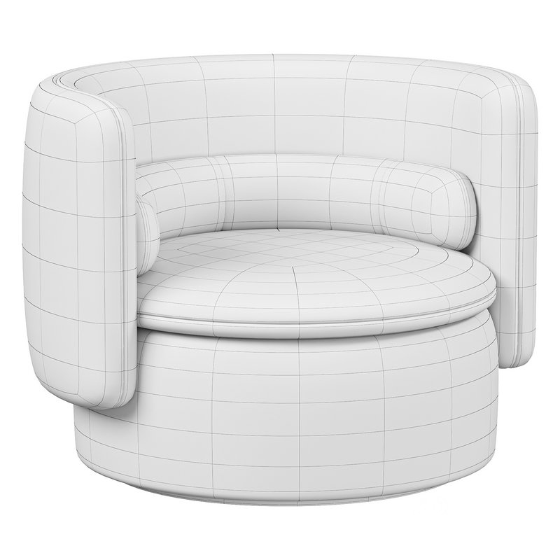 Group armchair with fixed base By SCP Image 6