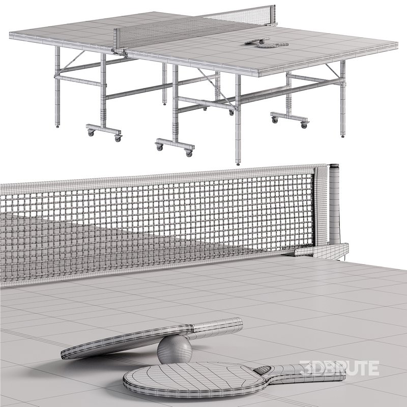 Tennis table Champion professional tournament table for table tennis by Allegro Image 6