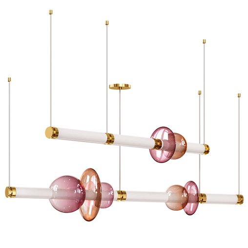 Luna 2 Tier Chandelier