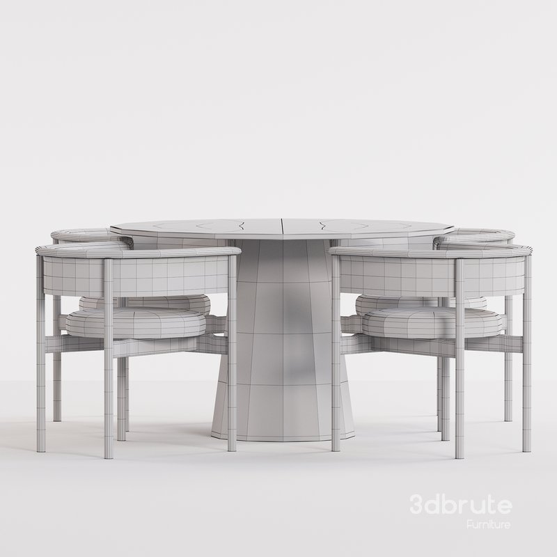 Dinning Set 08 Image 4