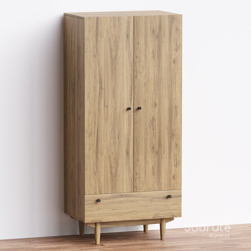 Hinged wardrobe Orland-2 Wood Image 2