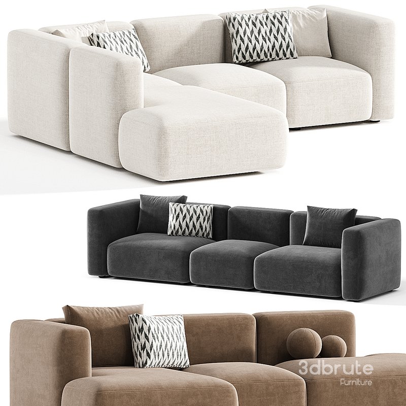 BASECAMP CHAISELOUNGE left Modular Sofa Image 2