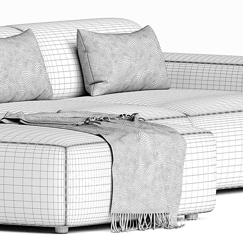 Hoekbank Arrezzo boucle Naduvi Collection Image 3