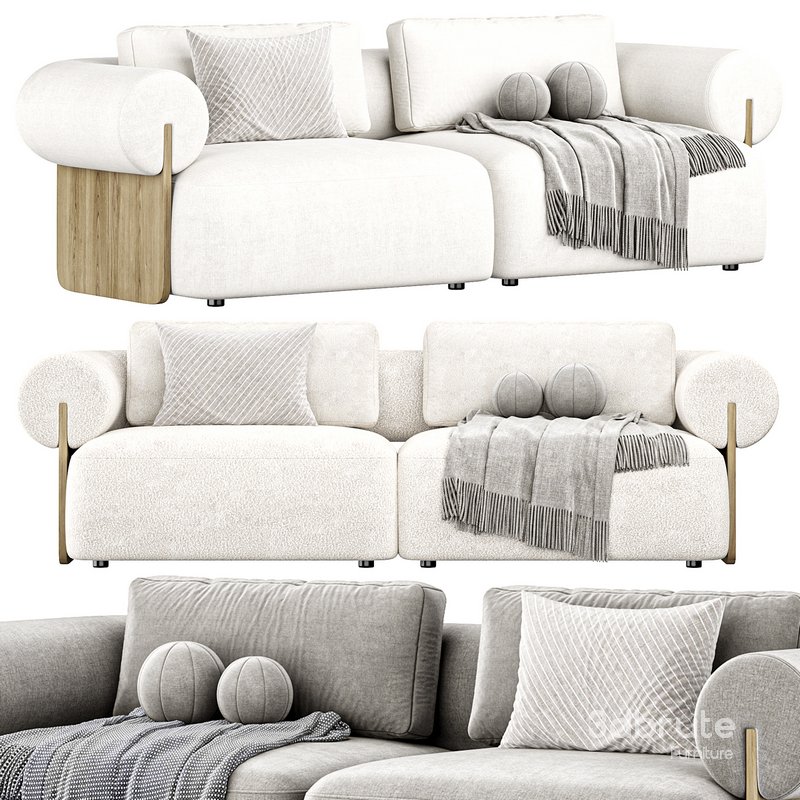 Solange Performance Boucle Sofa By Castlery Image 3