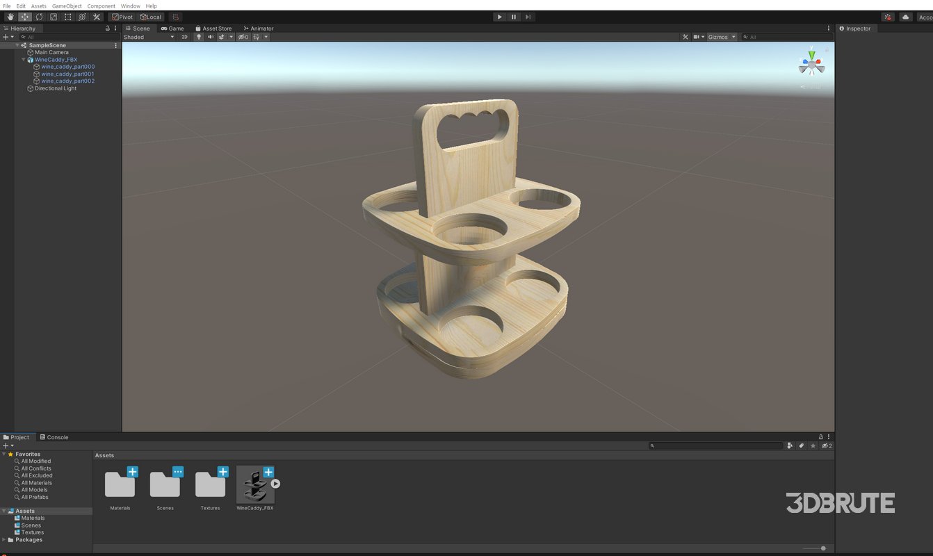 Wooden Wine Caddy Image 18