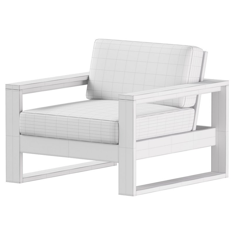 Portside Outdoor Lounge Chair Image 3