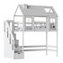 Childrens bed loft house Asnen – with ladder chest of drawers - Thumbnail 3