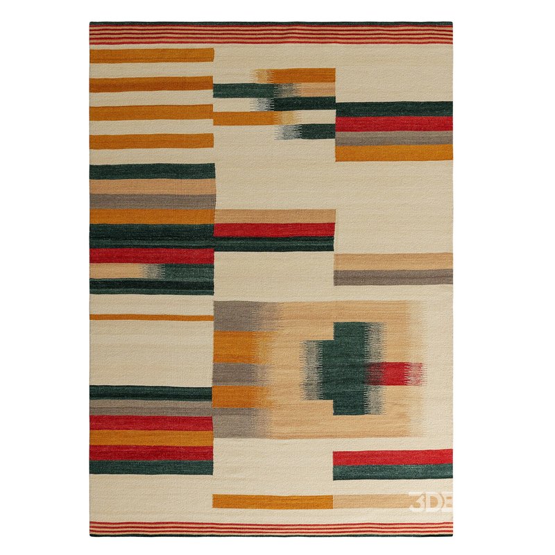 Flat Weave Rug, Rug Artis and rug Giorgio Cream by Benuta Image 3