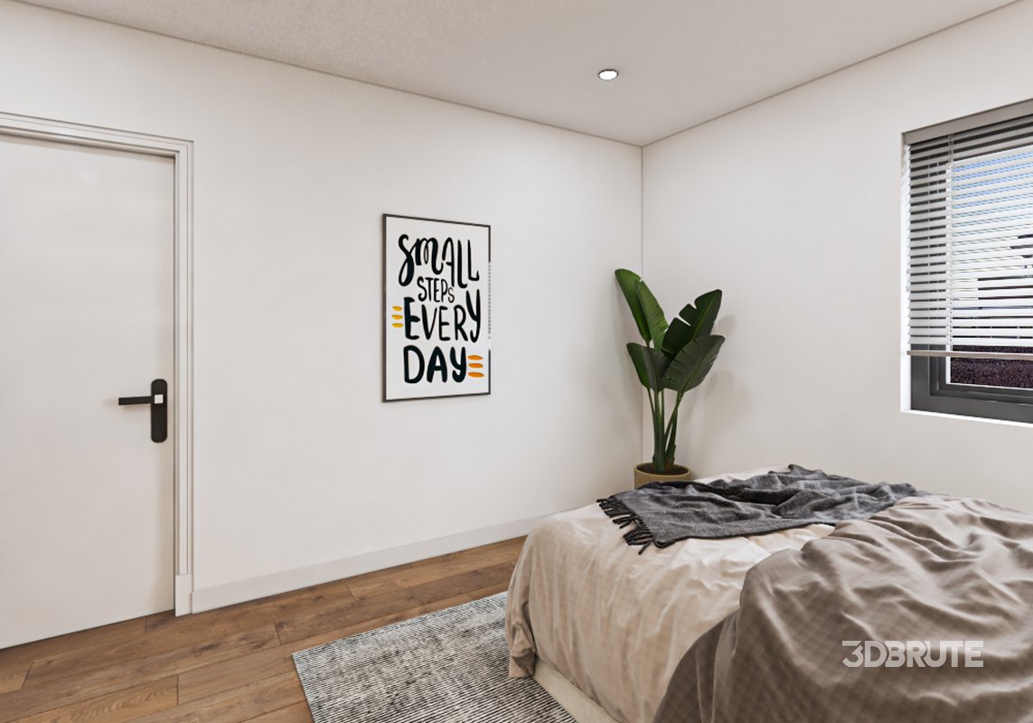 Smart Study Room With Bed Image 3