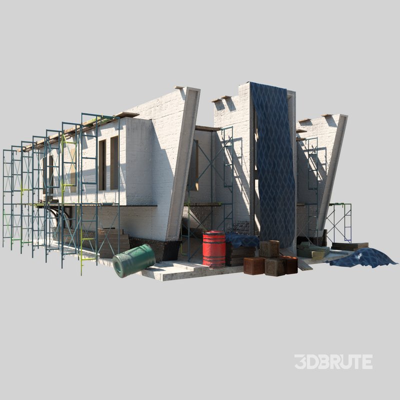 Ben Malek Hunting Villa Under Construction Image 3