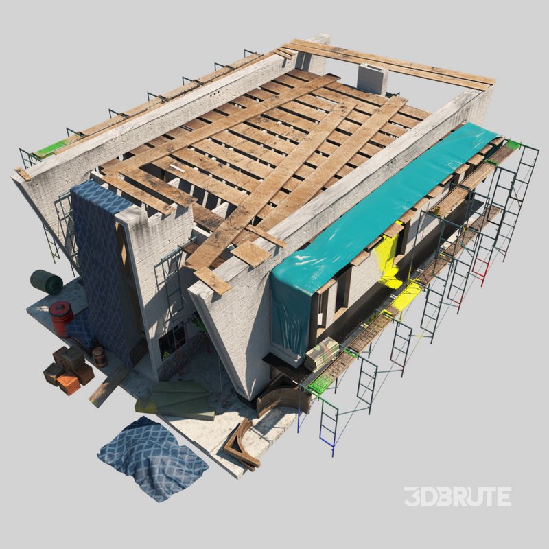 Ben Malek Hunting Villa Under Construction Image 4