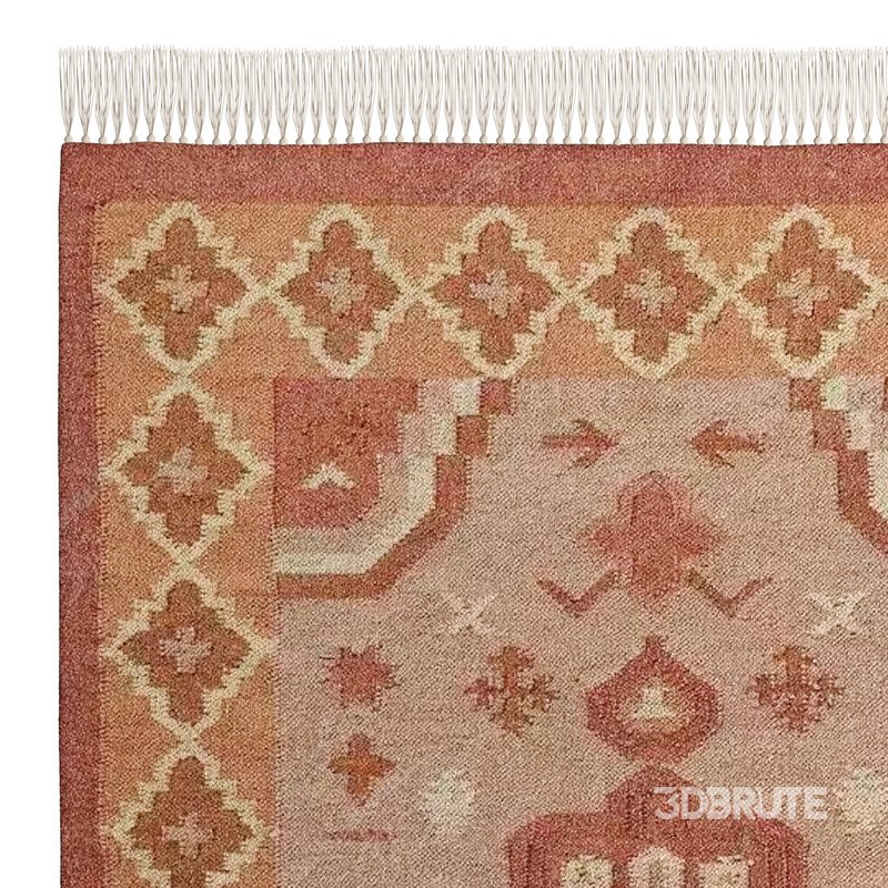 Handmade Area Kilim Rug by Urban Outfitters Image 2