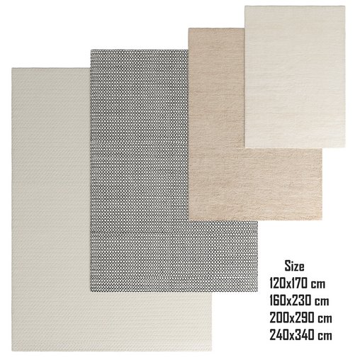 Wool Rug Hera and rug Leon by Benuta