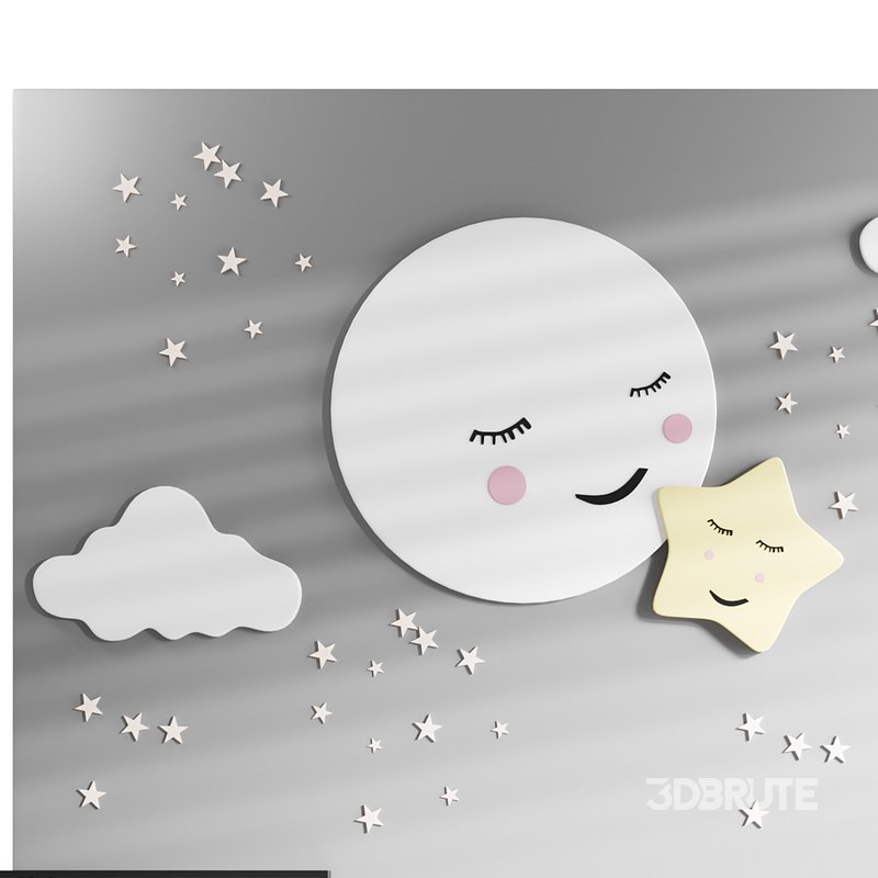 Decorative wall panel for children 02 Image 11