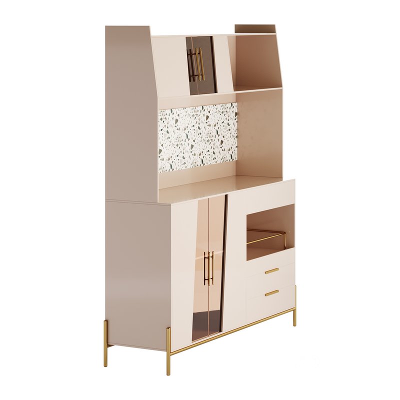 Cabinet with high shelves for the kitchen Image 10