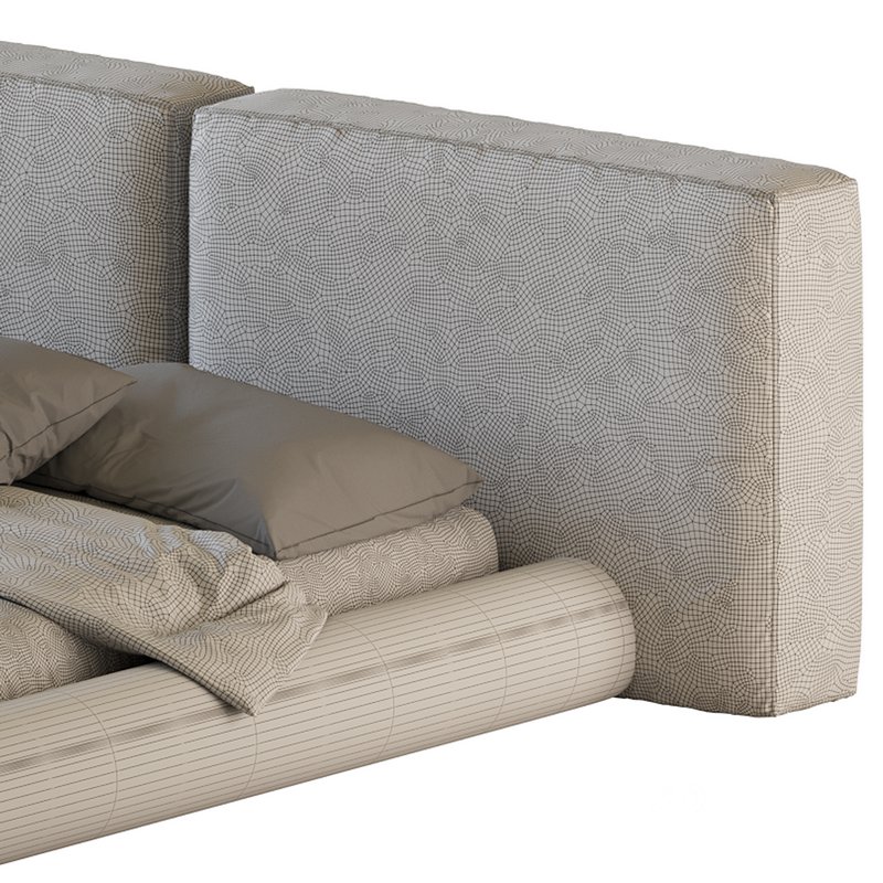 Cullen Suede Fabric Contemporary Minimalist Image 12