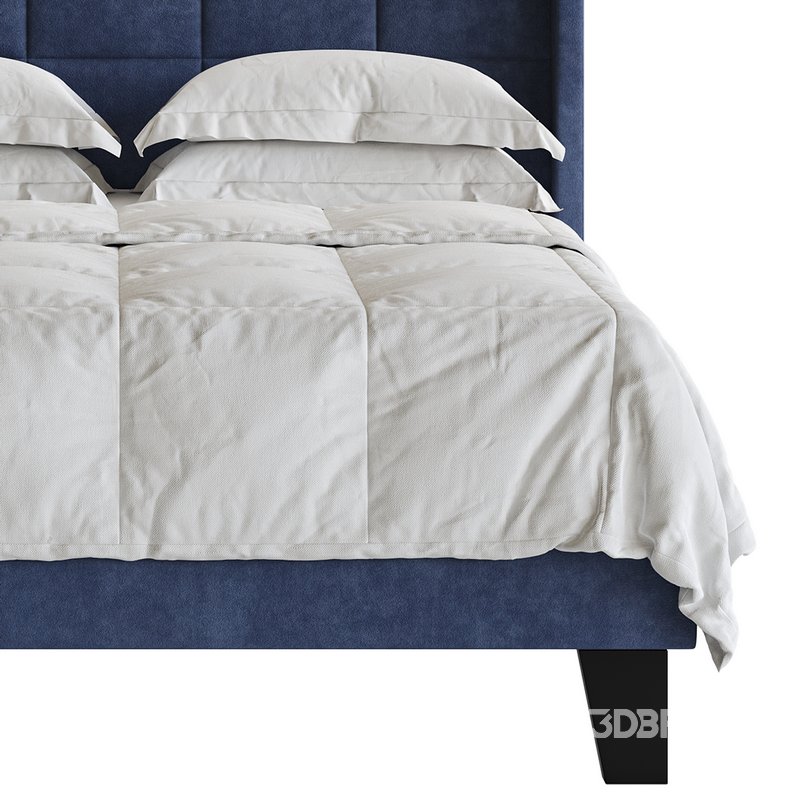 Padded adult double bed Image 11