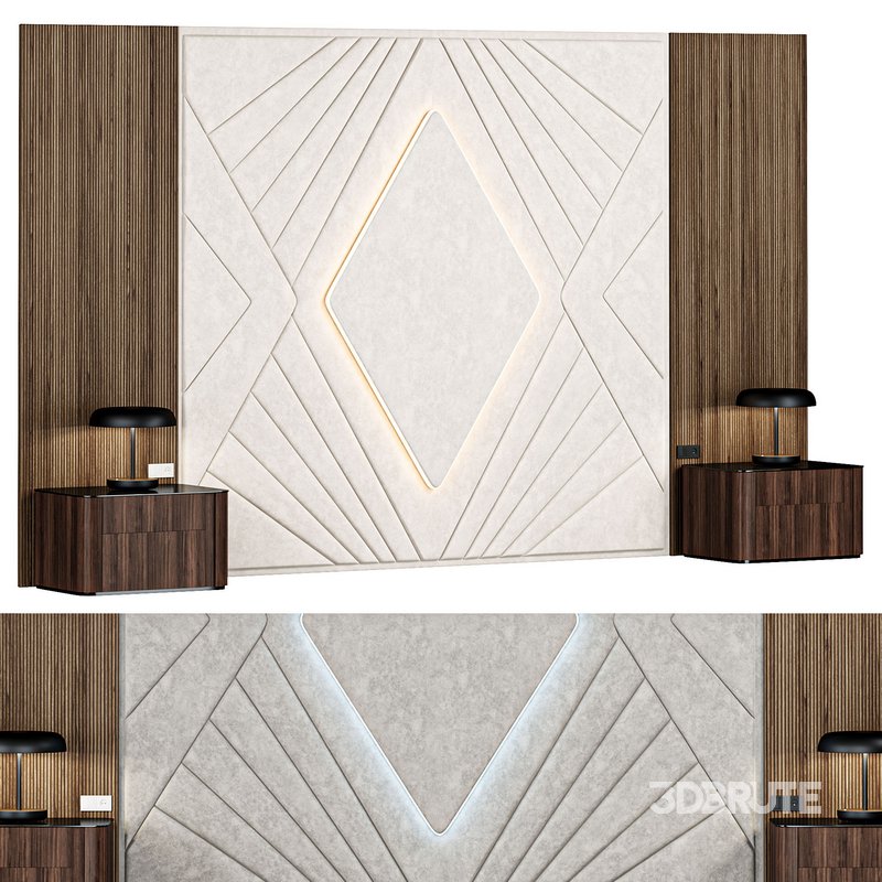 Wall Composition Bedroom 01 Image 1