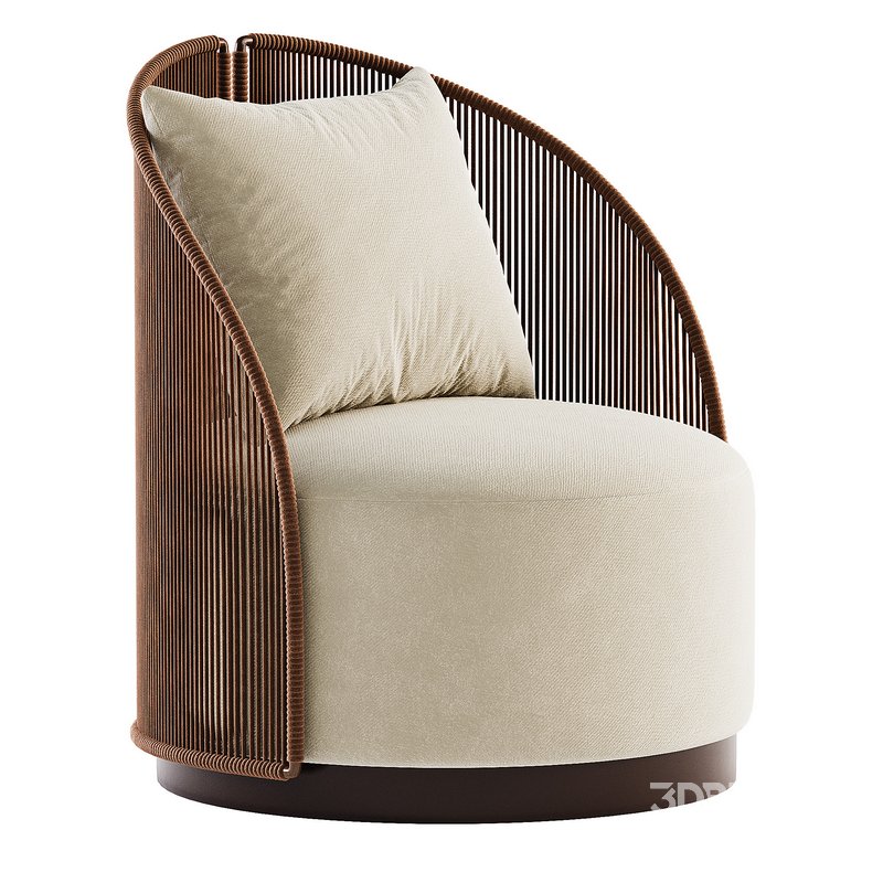 MILAN SWIVEL LOUNGE CHAIR Image 1
