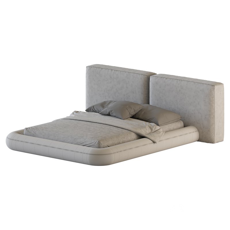 Cullen Suede Fabric Contemporary Minimalist Image 11