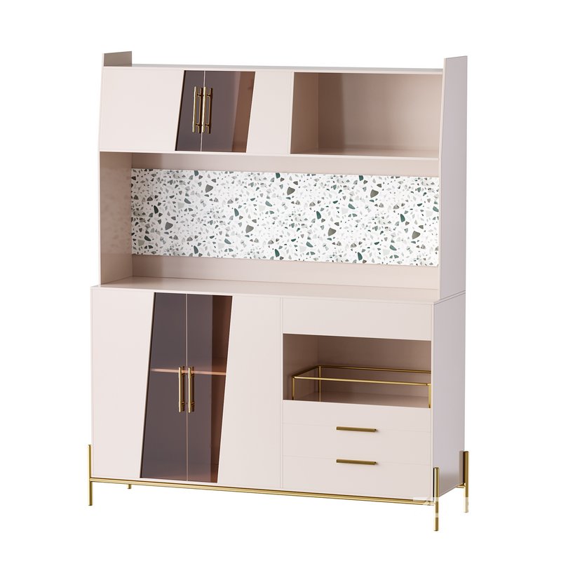 Cabinet with high shelves for the kitchen Image 1