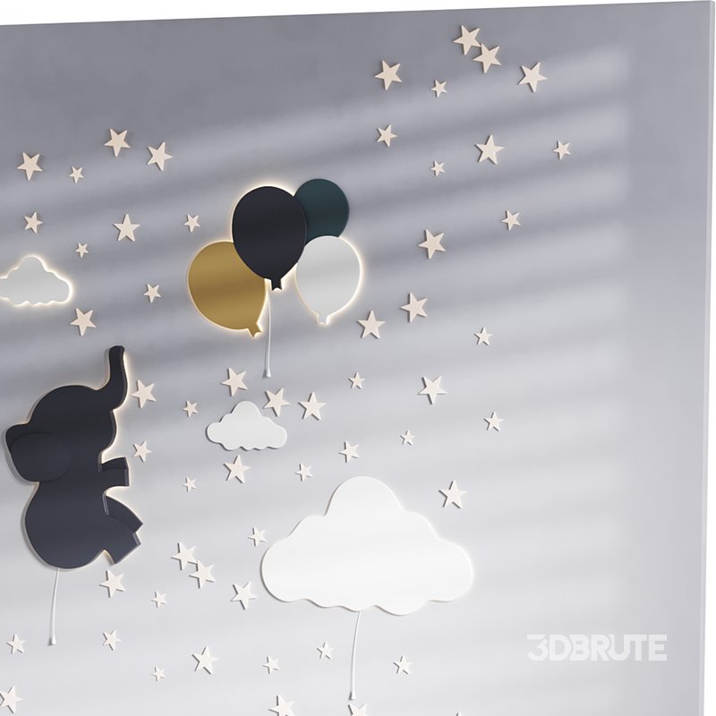 Decorative wall panel for children Image 12