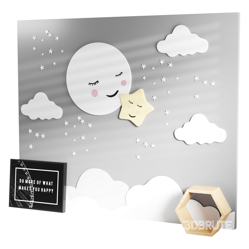 Decorative wall panel for children 02 Image 12