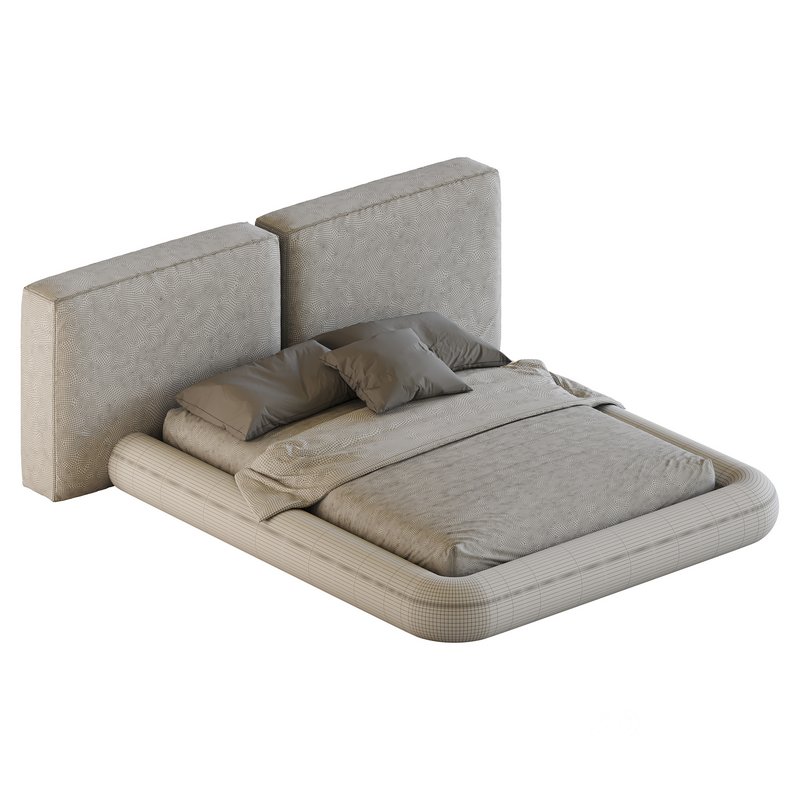 Cullen Suede Fabric Contemporary Minimalist Image 13