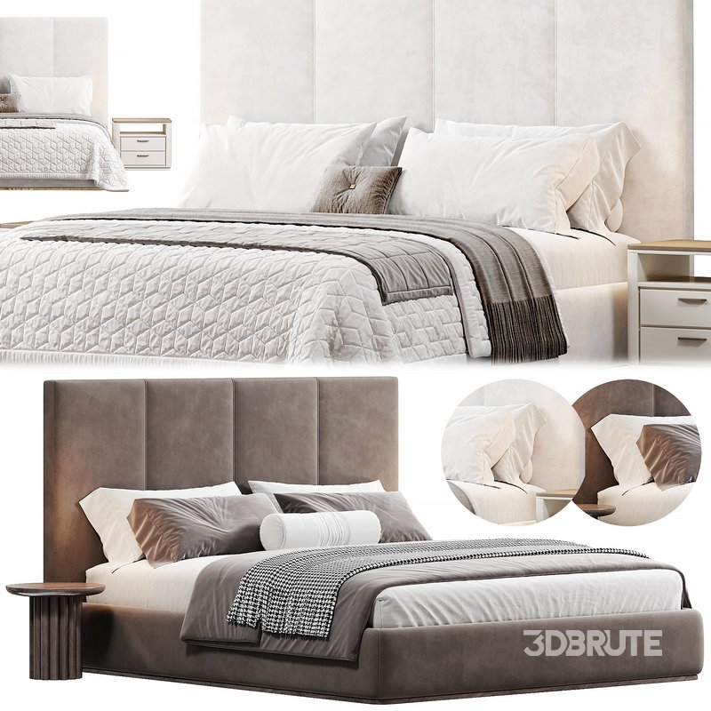 H KING QUEEN BED 600 by Adrianahoyos Image 1