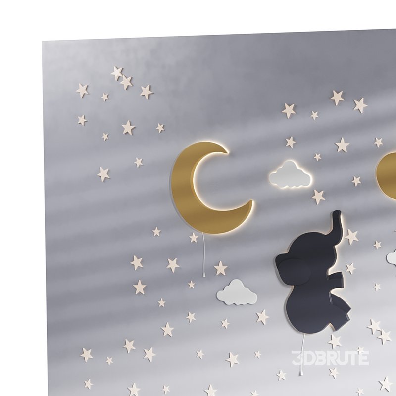 Decorative wall panel for children Image 13