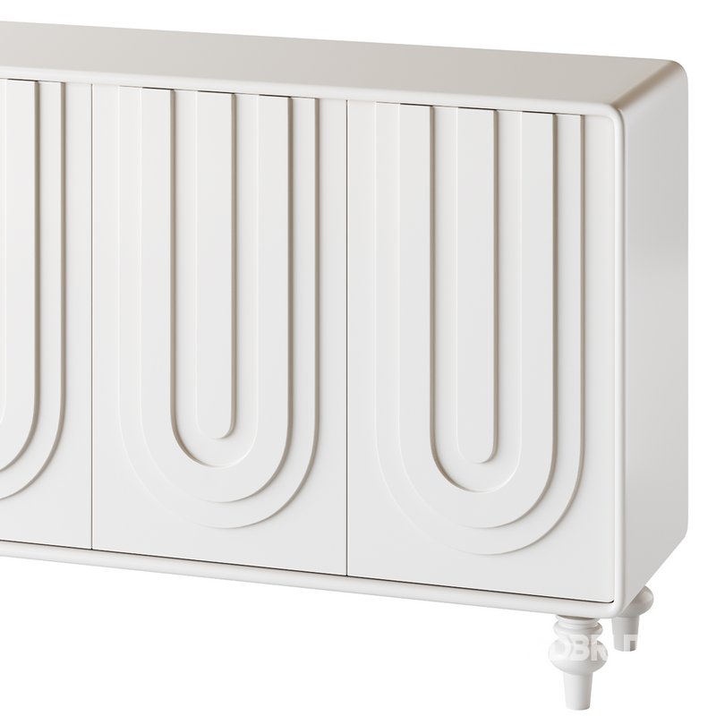 Cream style shoe cabinet Image 13