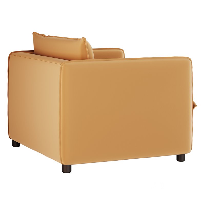 CORROY WHITE PERFORMANCE FABRIC CHAIR AND A HALF Image 12