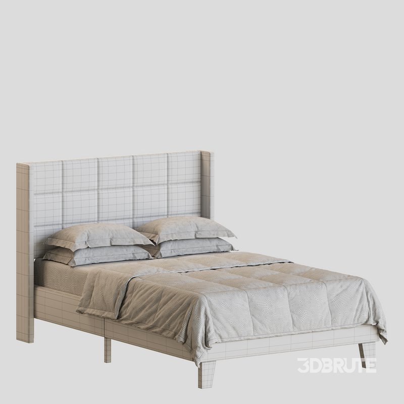 Padded adult double bed Image 14