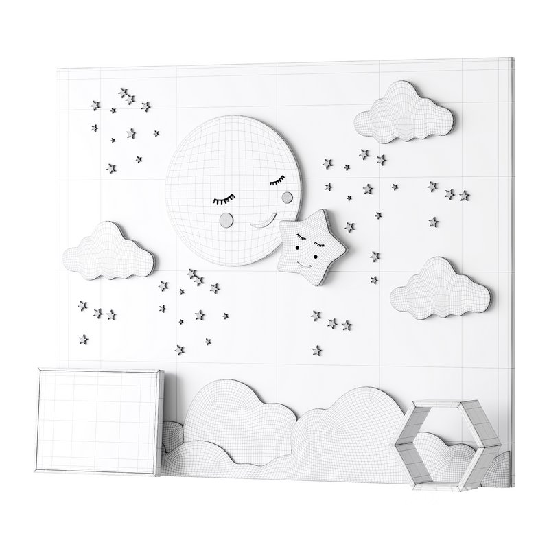 Decorative wall panel for children 02 Image 15