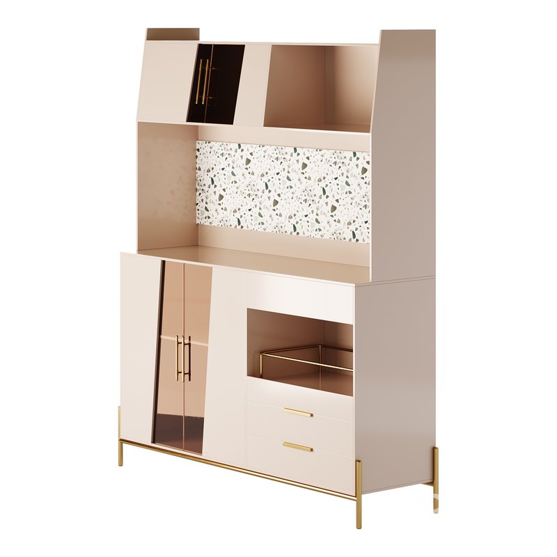 Cabinet with high shelves for the kitchen Image 14