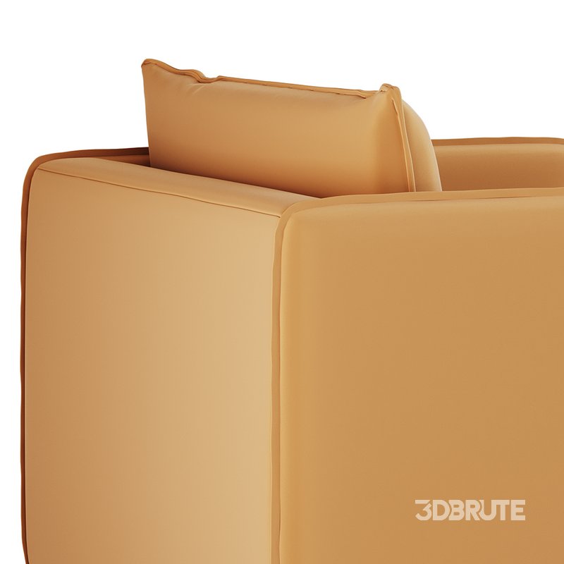 CORROY WHITE PERFORMANCE FABRIC CHAIR AND A HALF Image 15