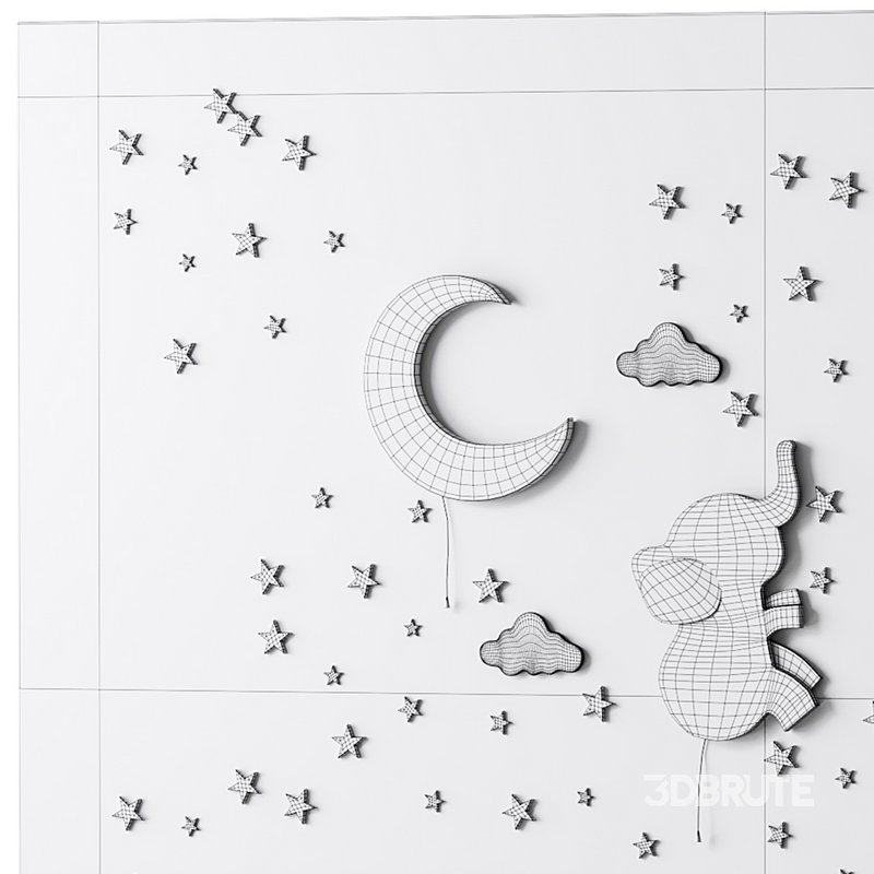 Decorative wall panel for children Image 15
