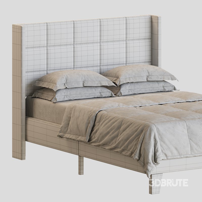 Padded adult double bed Image 15