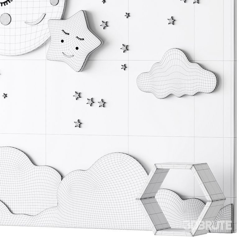 Decorative wall panel for children 02 Image 14