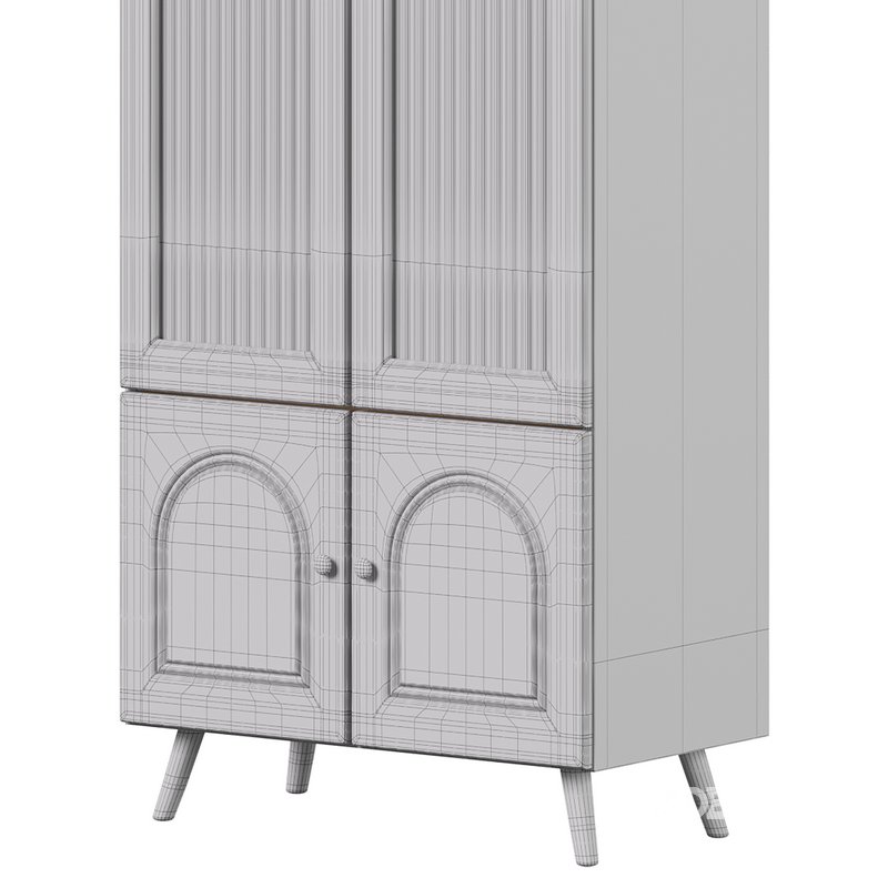 Cabinet Included White Closed Back Wooden Standard Bookcase 2 Image 16
