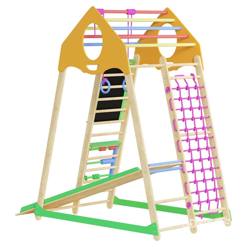 Childrens sports bunk BambinoWood Plus Image 16