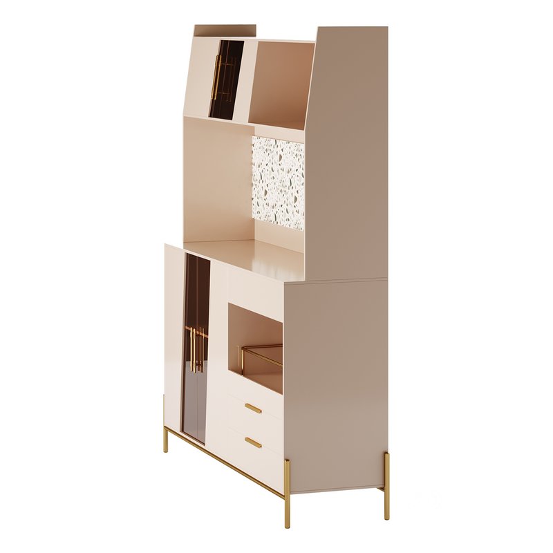 Cabinet with high shelves for the kitchen Image 16