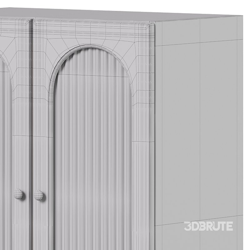 Cabinet Included White Closed Back Wooden Standard Bookcase Image 17